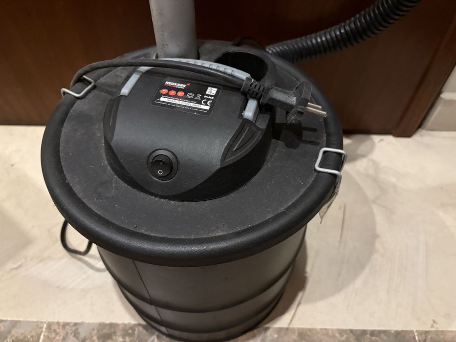 Aspirador de cinzas de lareira como novo