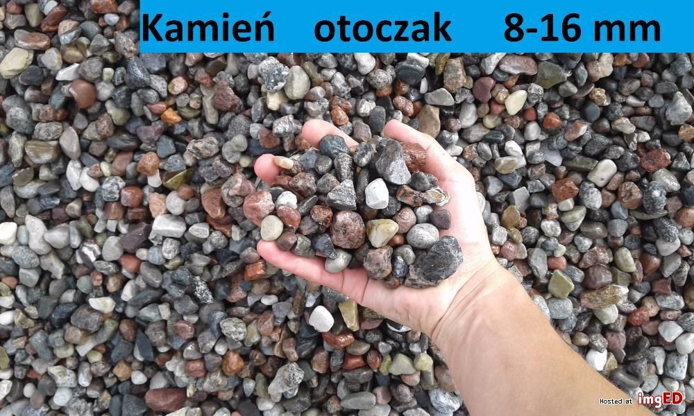 Kamień otoczka 2-8 , 8-16 ,16-32 Żwir ogrodowy ozdobny