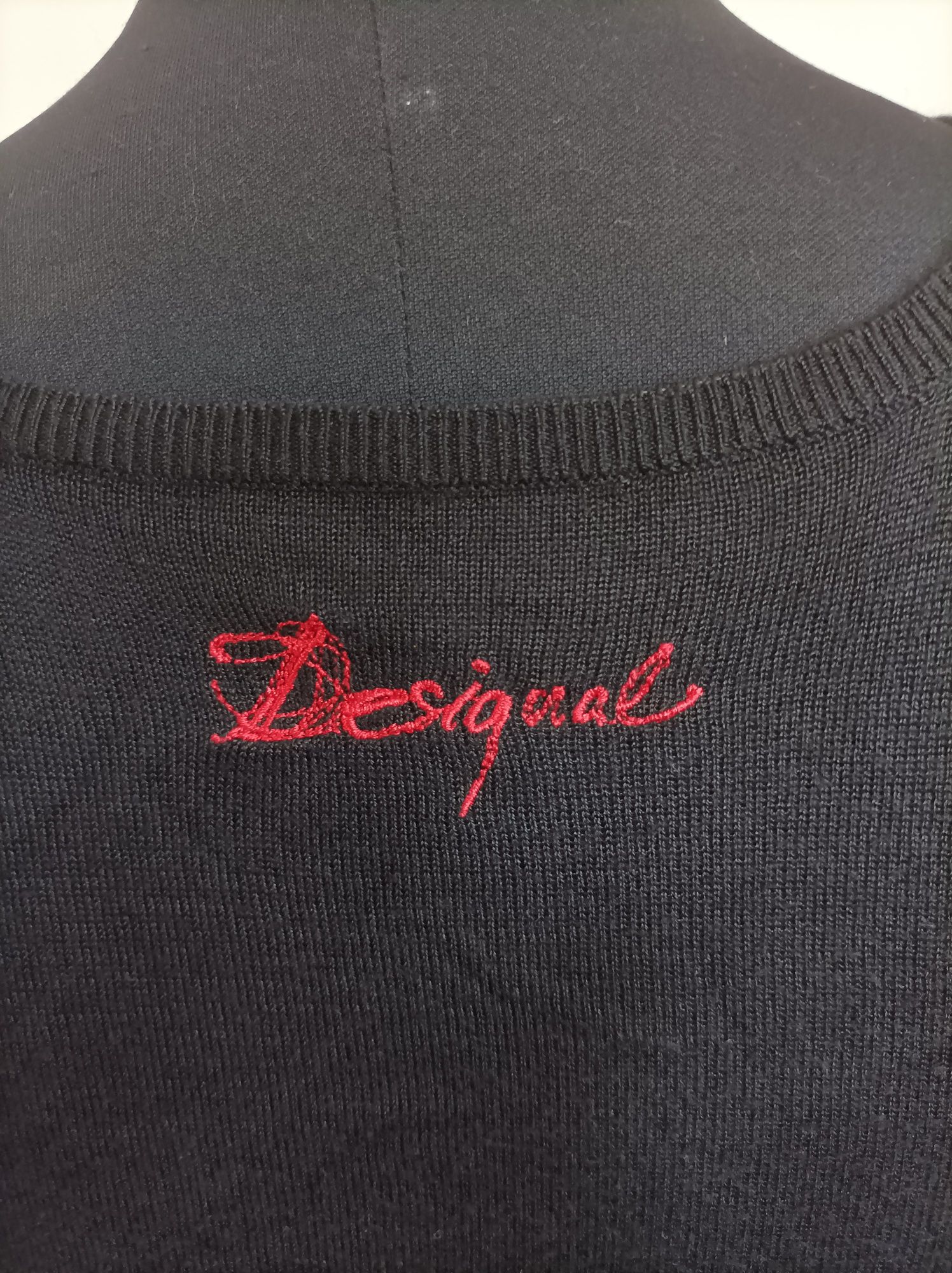 Desigual bluzka wełniana