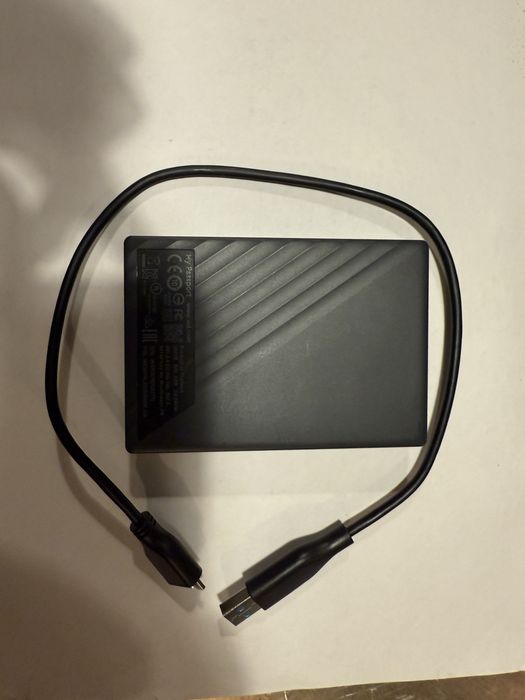 Зовнішній диск WD My Passport 5 TB Black hdd