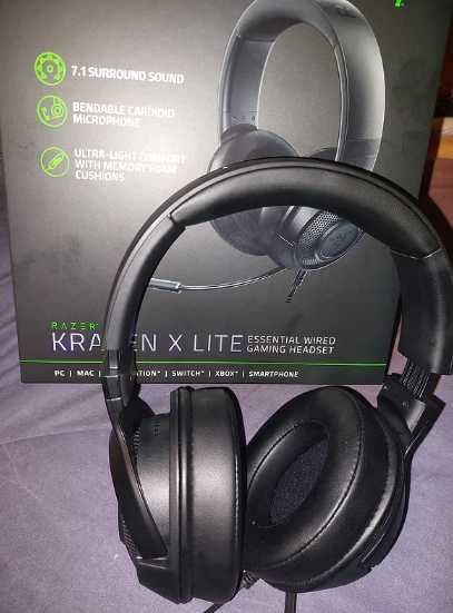 Наушники Razer Kraken X Lite игровые в идеальном состояние.