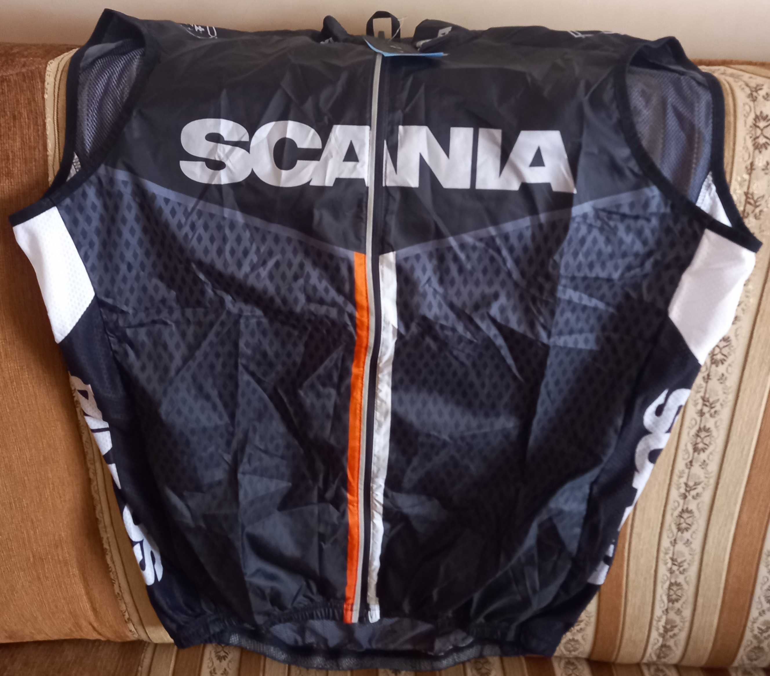 SCANIA TRIMTEX Męski Bezrękawnik XXL Nowy kamizelka kolarska