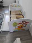 Łóżko dziecięce 140x70 cm z motywem Kubusia Puchatka