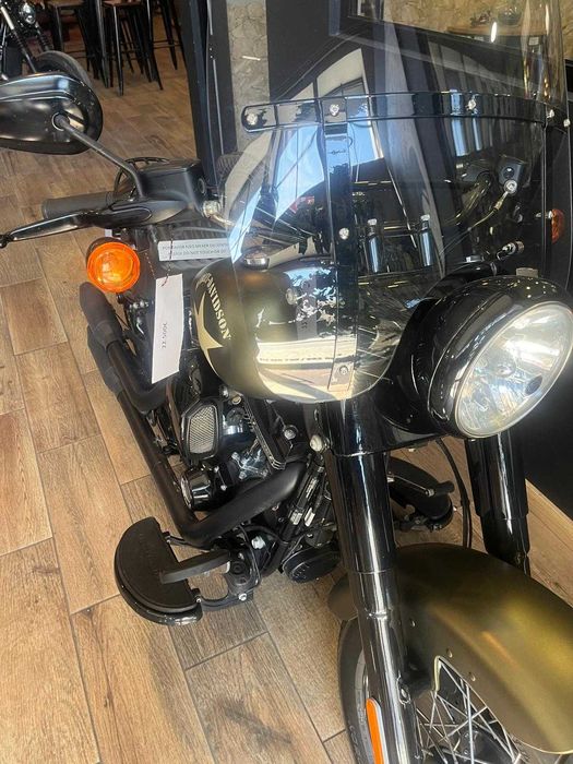 Harley Softail Slim S 110 Green Denim Nacional