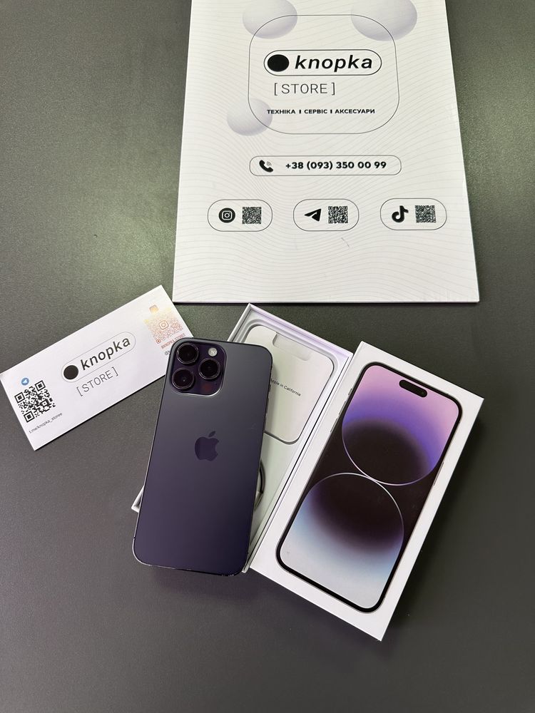 iPhone 14 Pro Max 128 Gb Purple з Sim картою Neverlock Гарантія 84257