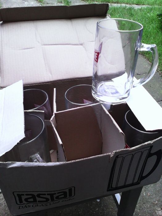 Kufle 0,5l. grube, mocne. 6szt.