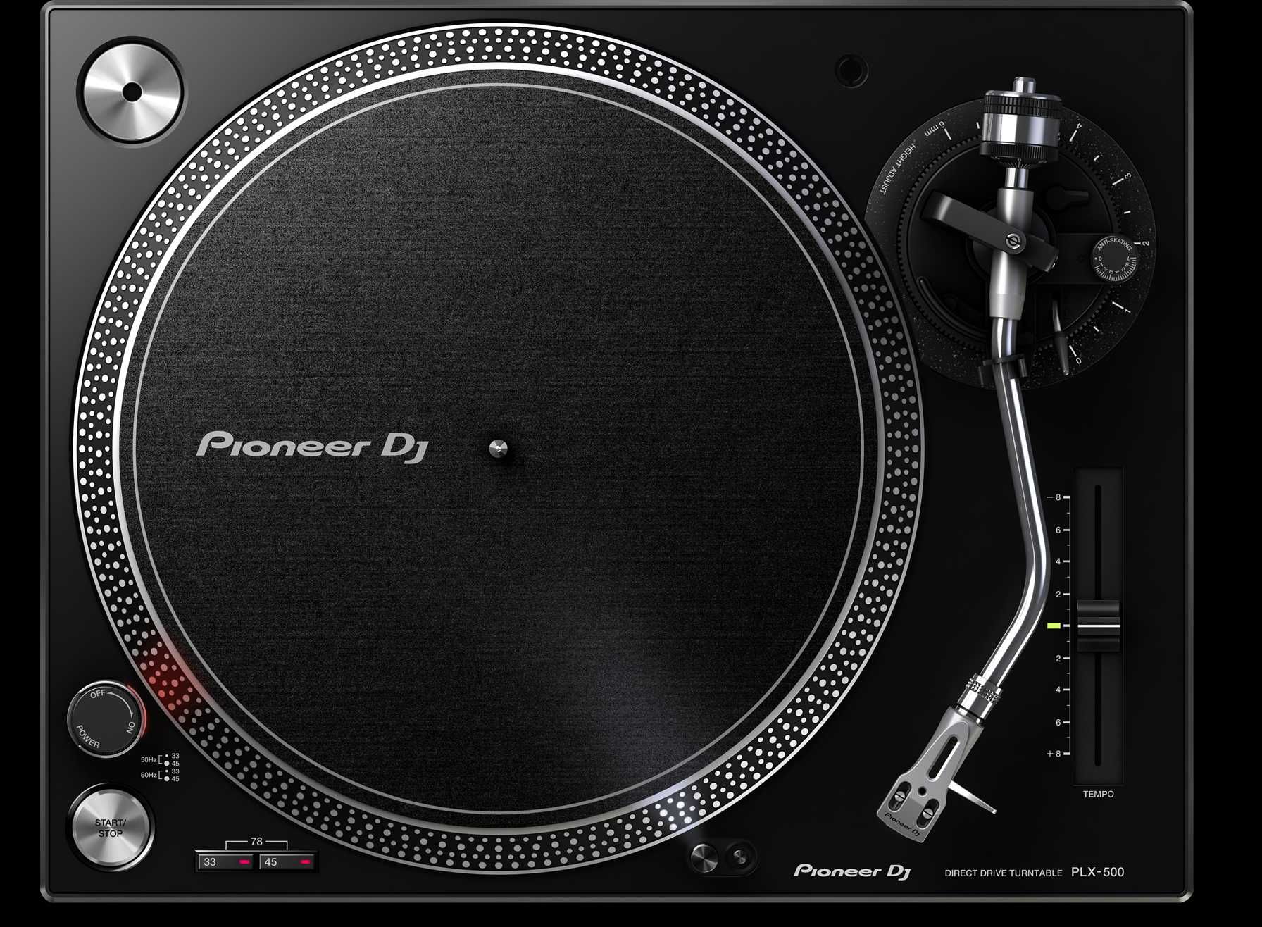 Pioneer DJ PLX-500-K Gira-discos Profissional para DJ