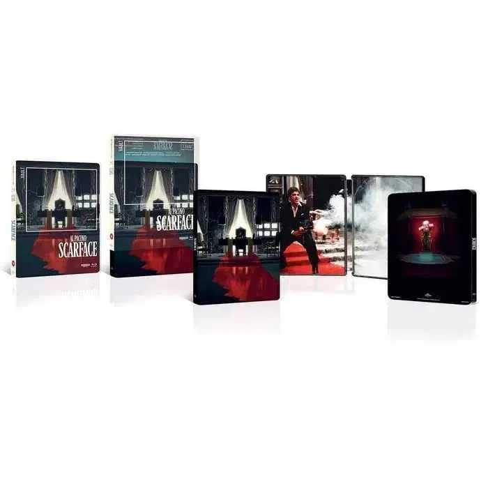 Steelbook 4K Ultra HD Blu-ray Лицо со шрамом /Славные парни/Отчаянный