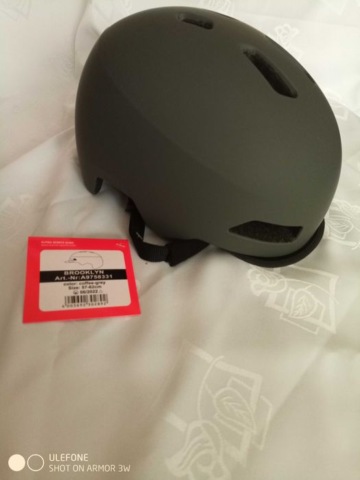 Kask Rowerowy Alpina Brooklyn 57-62 cm Coffee-Grey Matt