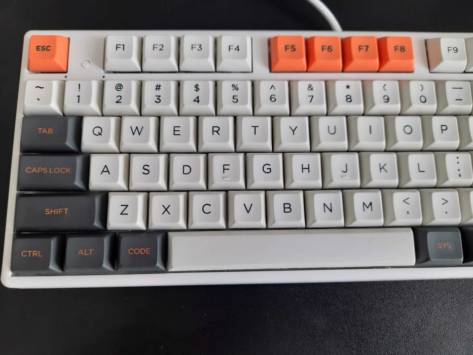 Клавіатура NiZ X87 EC-USB 35g (аналог Topre, змащена + додана шумка)