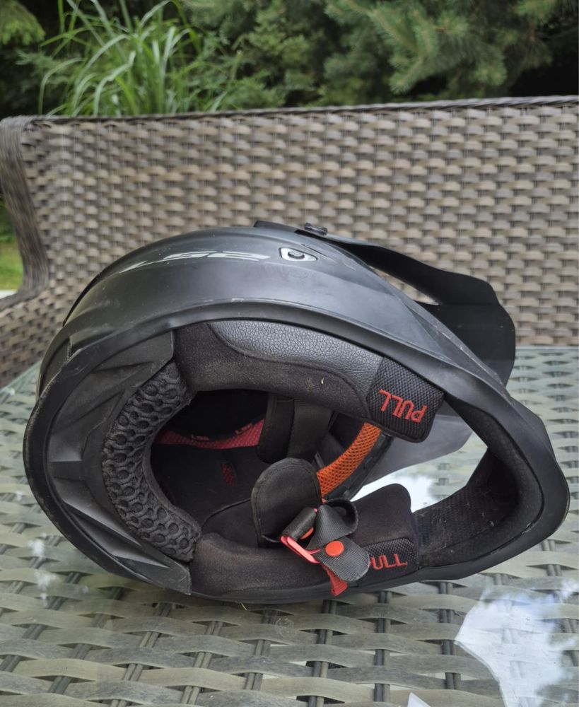 Kask LS2 fast ECR22_05 Cross Enduro quad black matt rozm. M