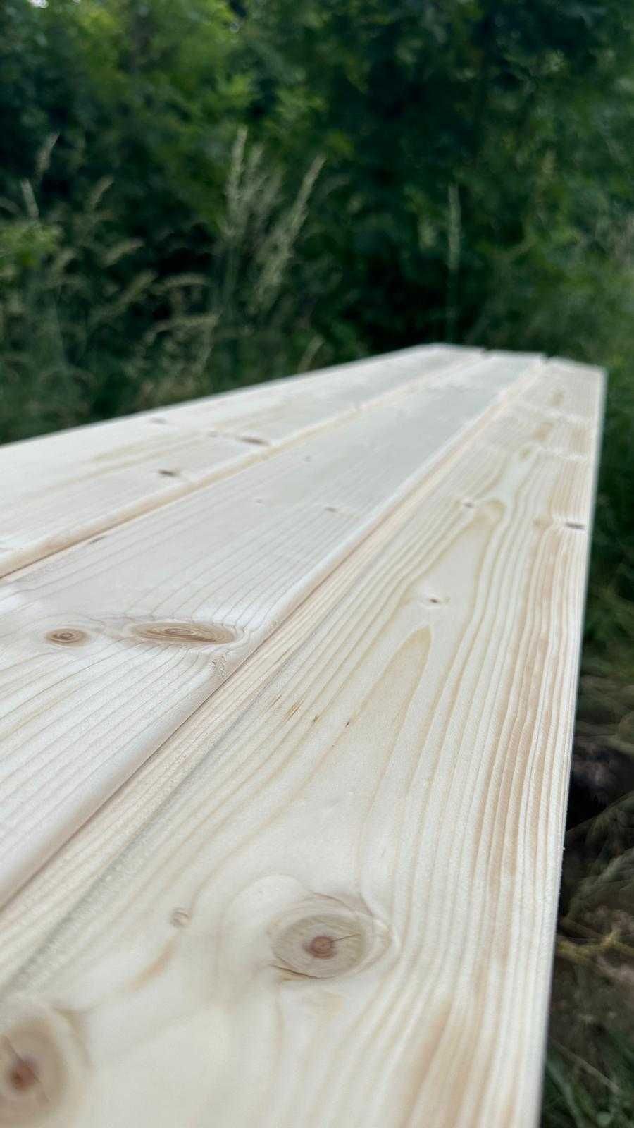 Deska elewacyjna świerk skandynawski softline – 19x121mm -Skład Drewna