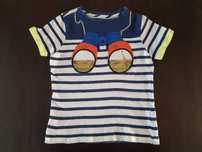 Bluzka koszulka chłopięca t-shirt F&F Safari koszulka krótki 6-7, 122
