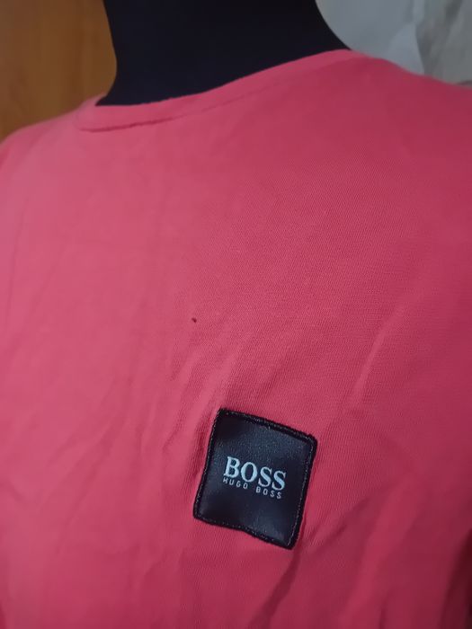 T-shirt czerwony męski Hugo BOSS r.XXL