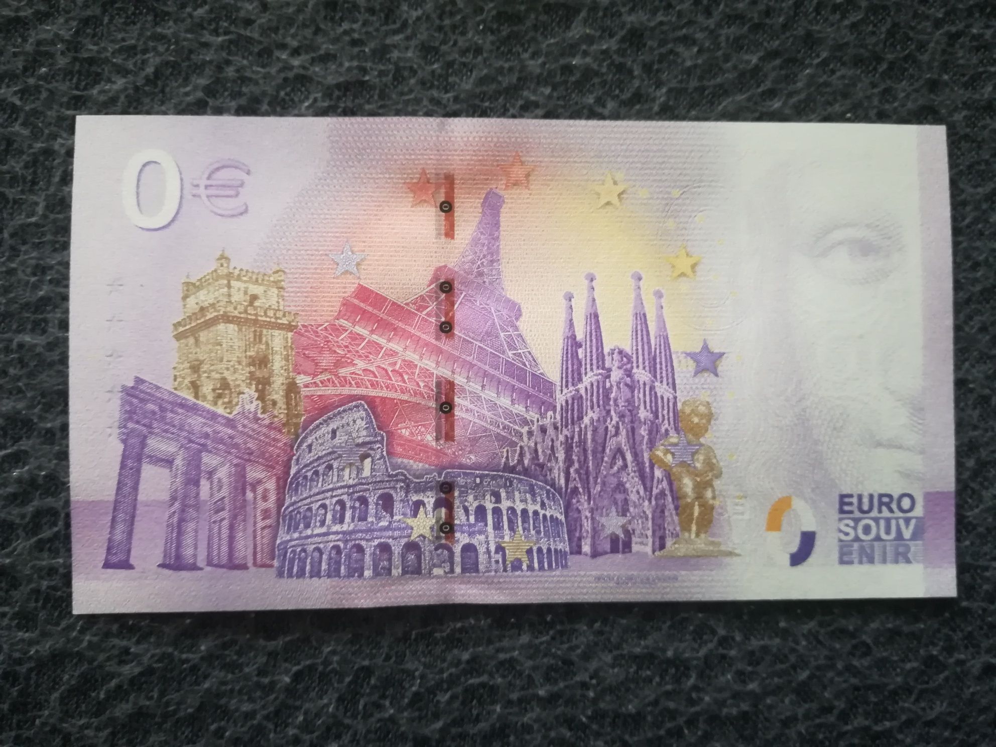 Banknot 0 Euro Jan Paweł II, Wadowice - WYJĄTKOWY NUMER