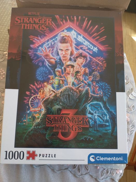 Nowe puzzle stranger things