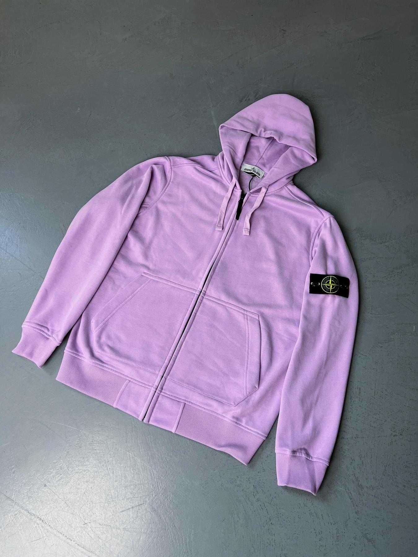 Зіп худі Стон Айленд бежевая Зипка Стоник бежевая Кофта Stone Island