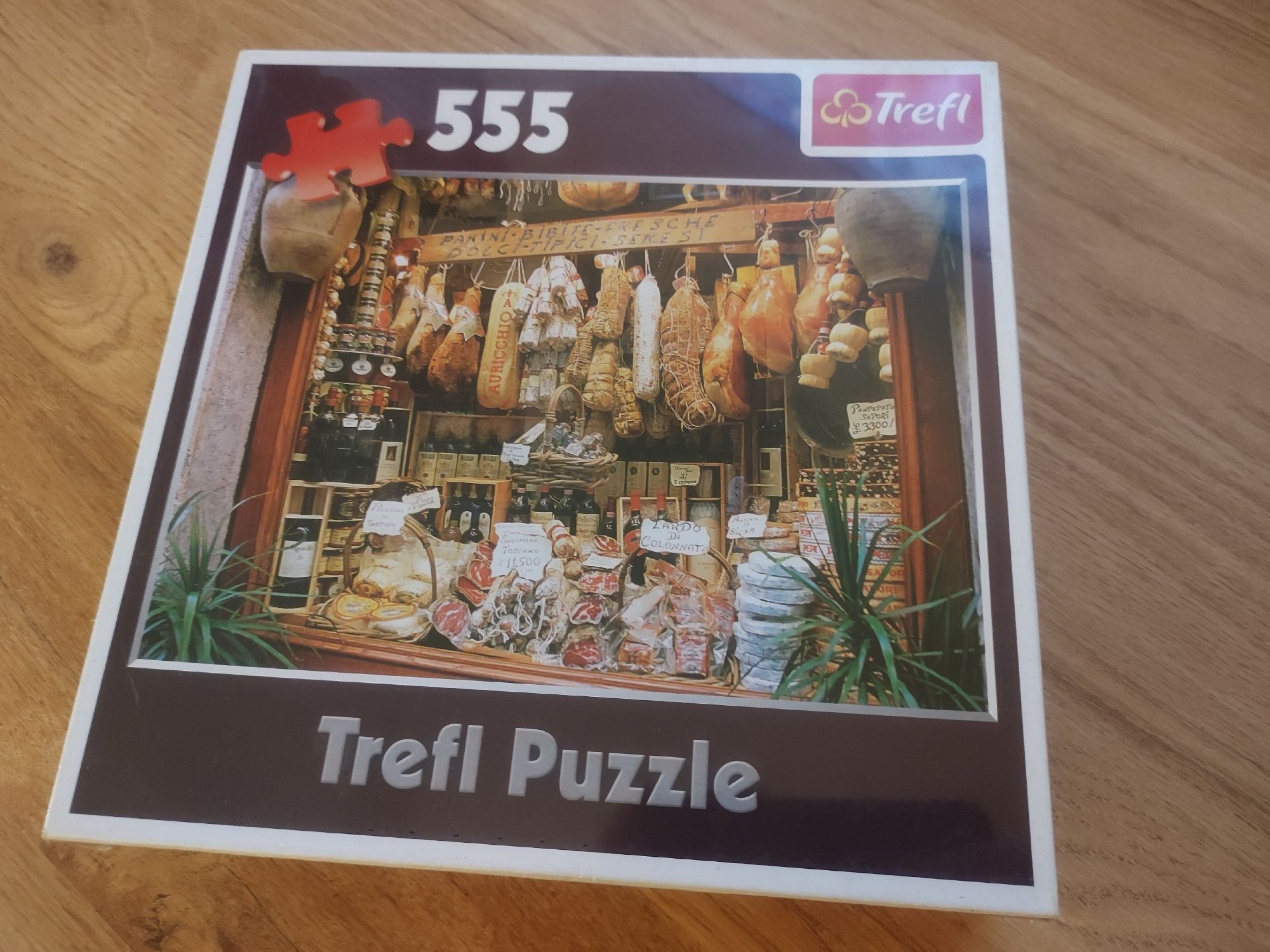 Puzzle Trefl 555 Włoskie przysmaki 48x34cm
Nowe w folii - fabrycznie z