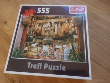 Puzzle Trefl 555 Włoskie przysmaki 48x34cm
Nowe w folii - fabrycznie z