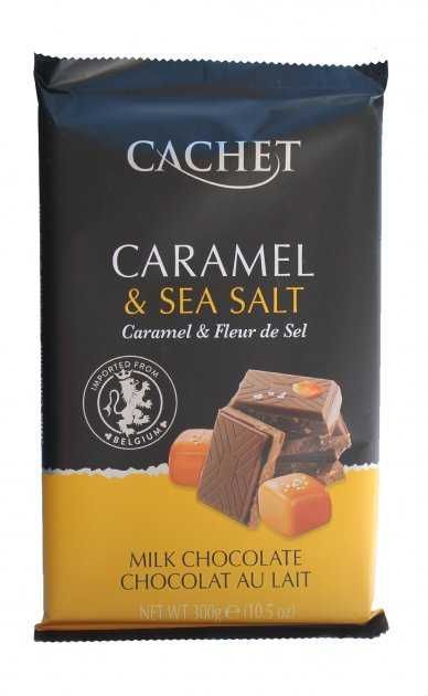 Бельгійський шоколад ТМ  Cachet Кашет  300гр. в ящ 12 шт