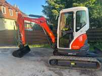 Kubota U25-3 Alfa  Minikoparka Kubota U 25-3Alfa