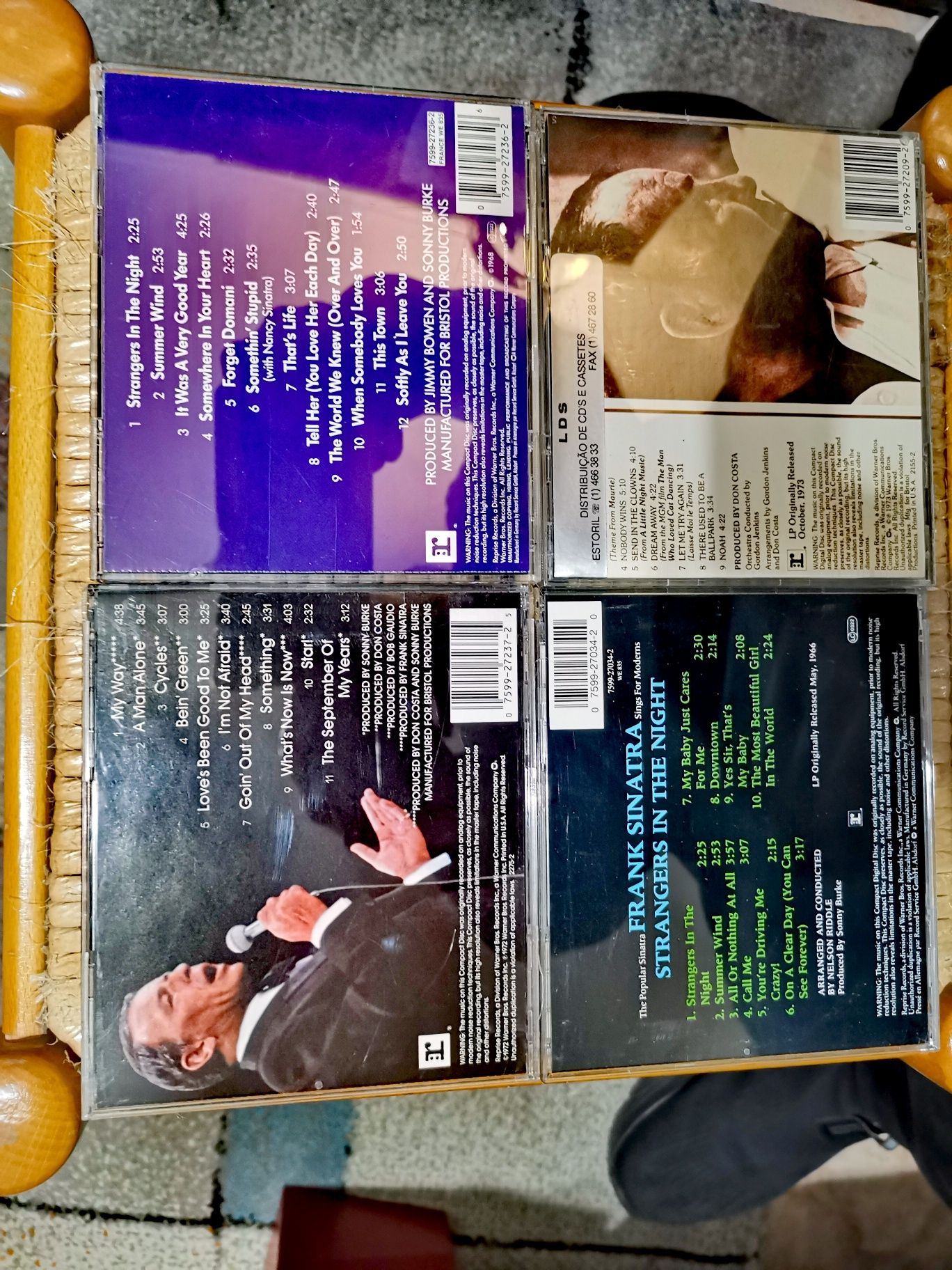 4 CDs Frank Sinatra, em Pack, 19 €