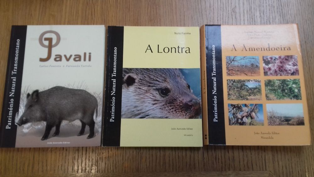 [Conjunto - 5 Livros] Património Natural Transmontano