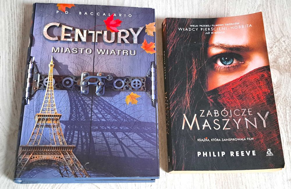 P. D. Baccalario Century Miasto wiatru + Philip Reeve Zabójcze maszyny
