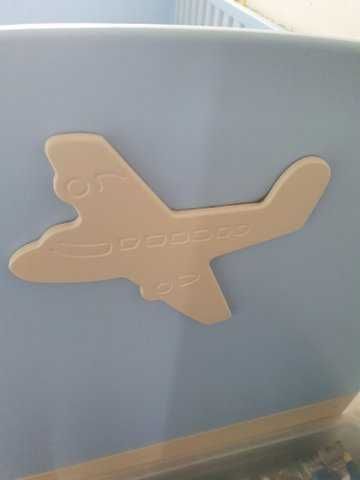 Super Łóżko - tapczanik 70/140 Baggi Design Airplane