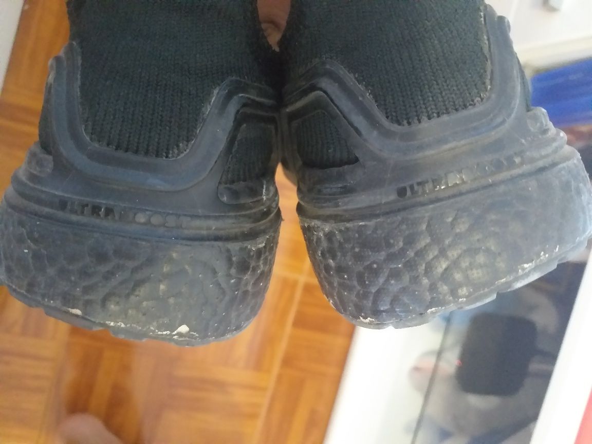 Tênis de corrida da adidas ultraboost all black