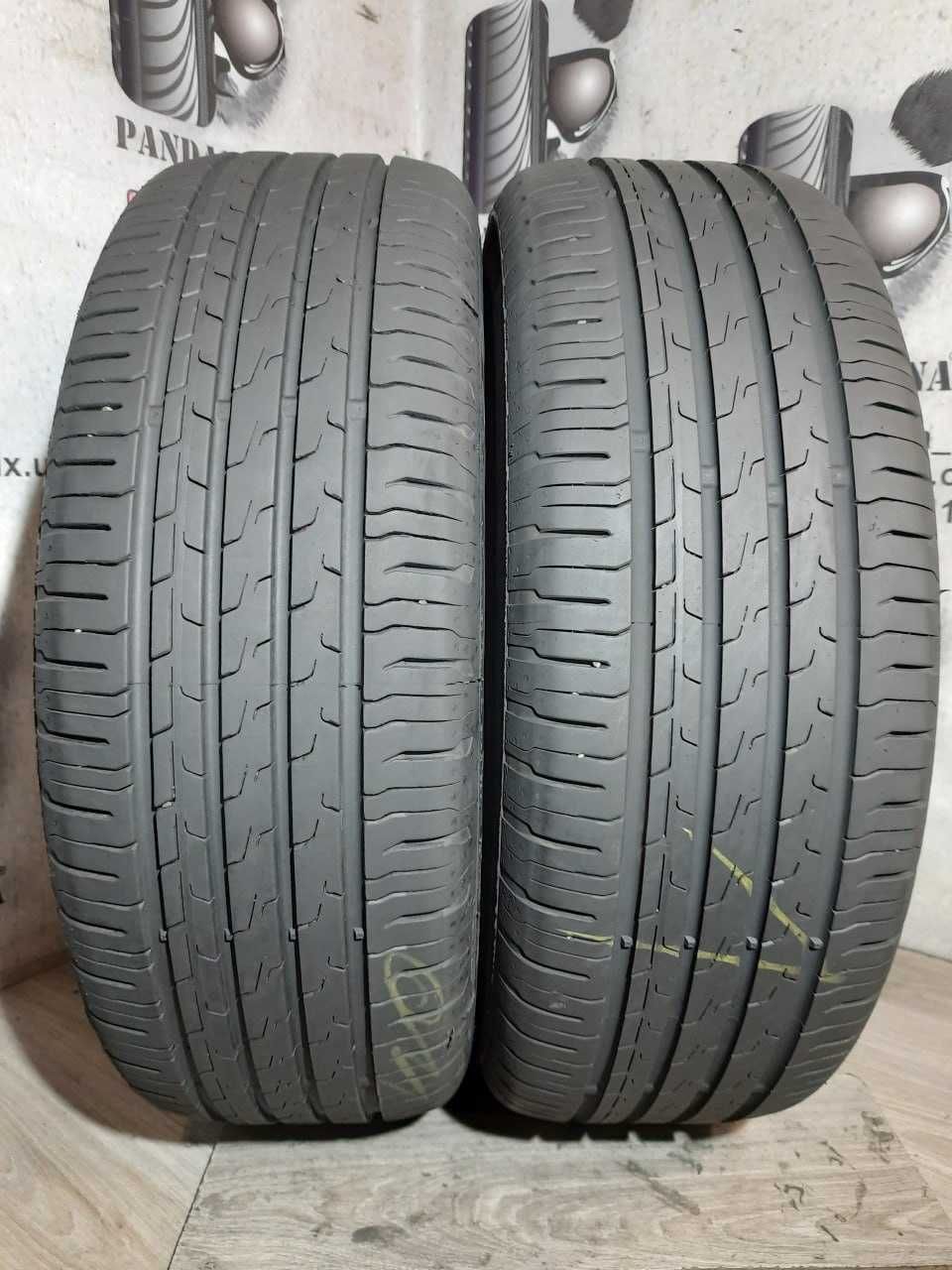 Шини 6,5мм 205/60 R16 CONTINENTAL EcoContact 6 б/у літо склад