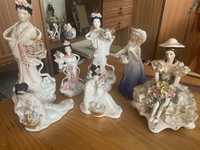 porcelnowe figurki