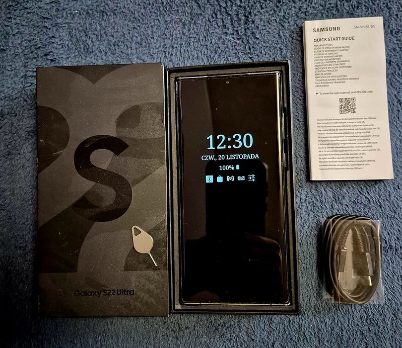 Galaxy s22 ultra 12 /512 GB. Stan bardzo dobry