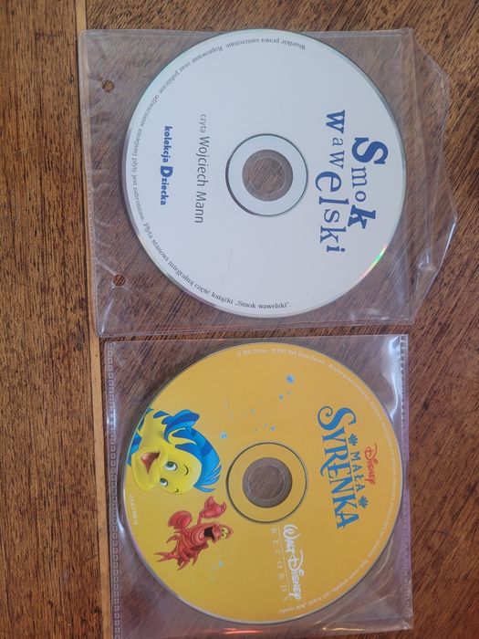 CD x 5 + DVD Piosenki, audiobooki i film dla dzieci-szczegóły w opisie
