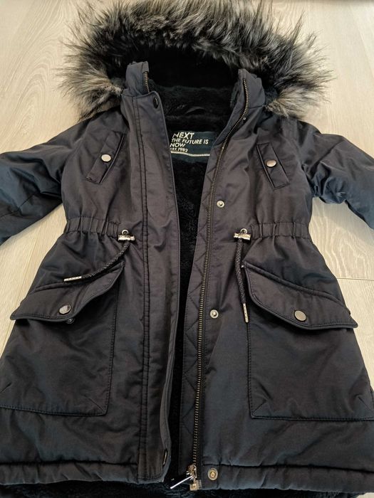 Куртка парка 116 см 6 років зима осінь next