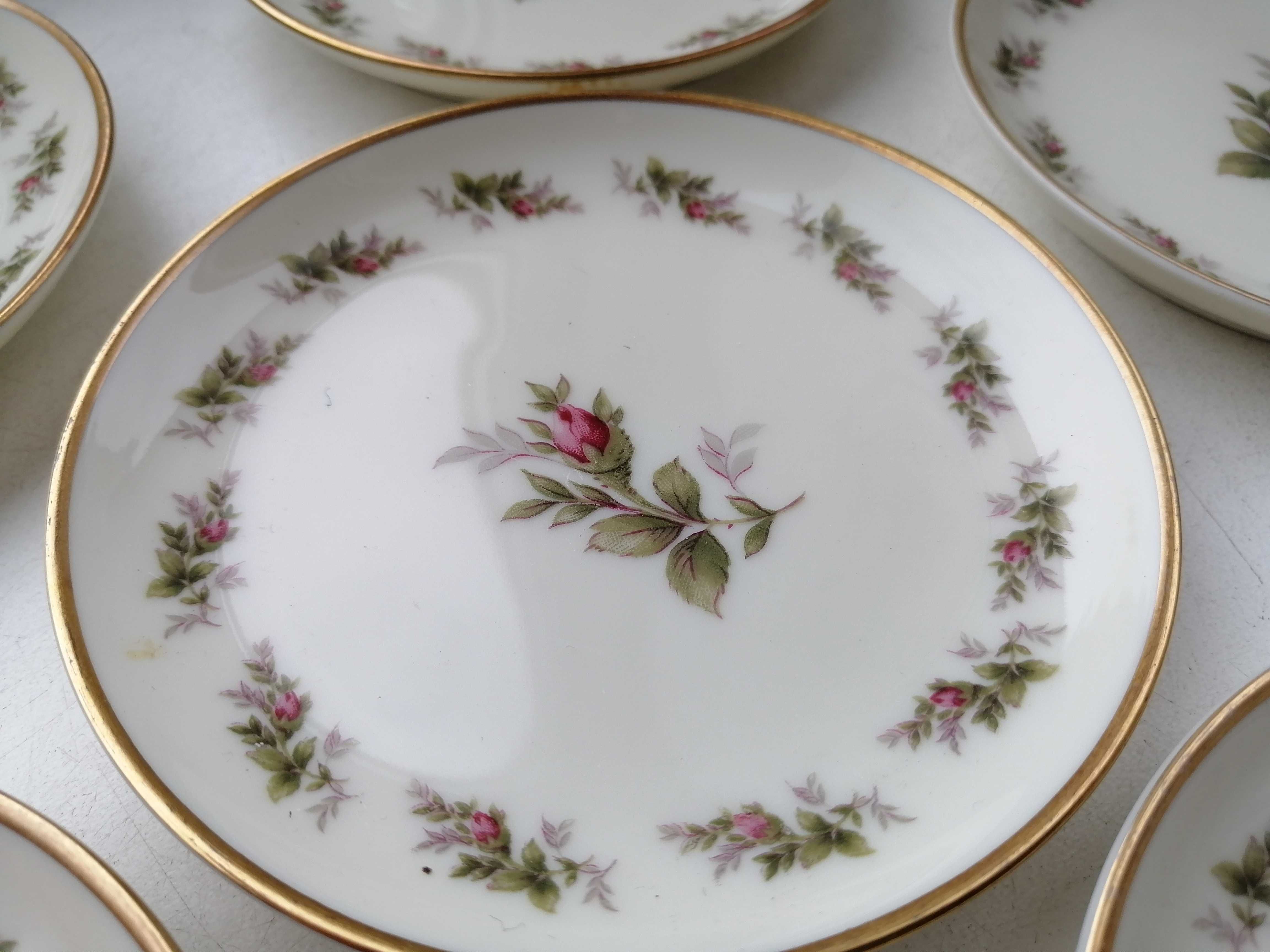 Шикарные тарелки Розенталь цветы Германия элитный фарфор ГДР Rosenthal