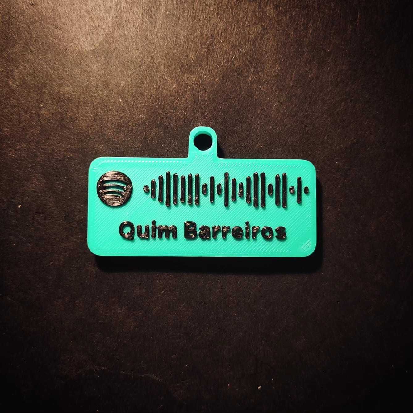 Etiqueta Música Spotify / Spotify Dogtag