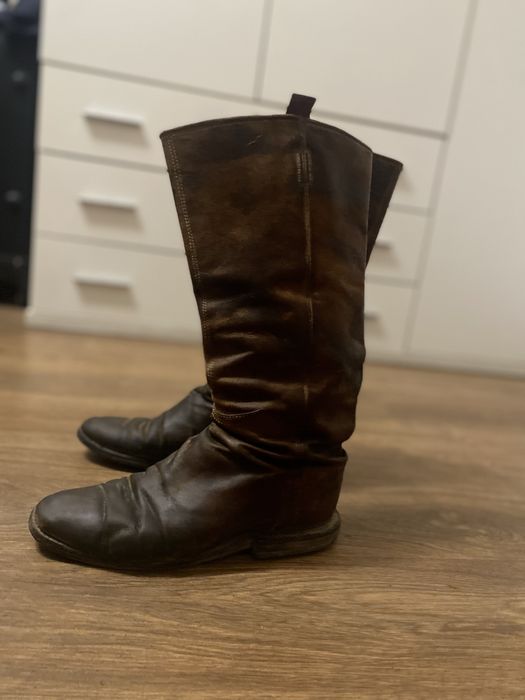 Botas de equitação a portuguesa