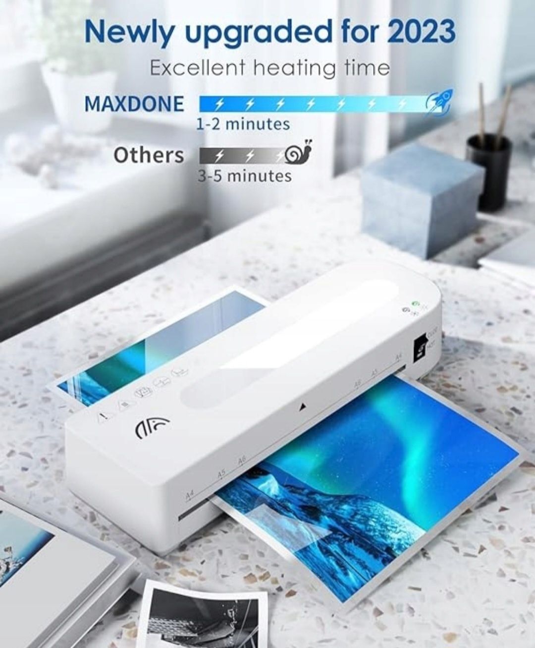 Laminator maxdone FN333 na gorąco, na zimno