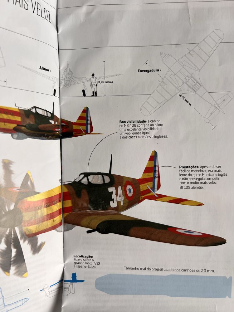 Lote aviões Segunda Querra Mundial.