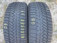 235/55r18 100H Continental WinterContact Ts850P шини бу зима 2 штуки
