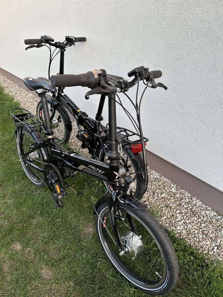 Rower składak do kampera elektryczny FALTER P5.0E koła 20 2 szt para