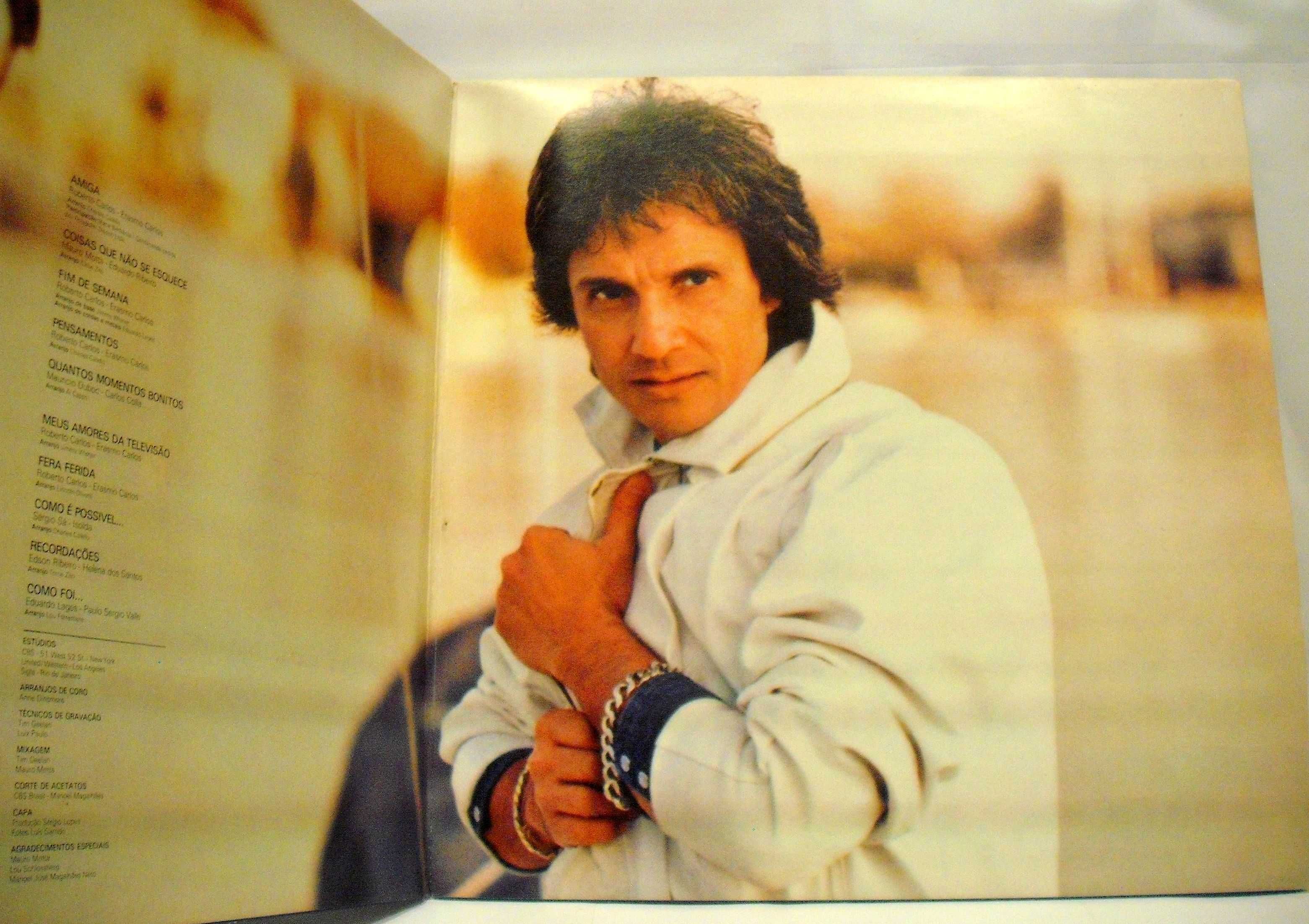 Roberto Carlos - Amiga - Vinil LP 33 Rpm - 1984