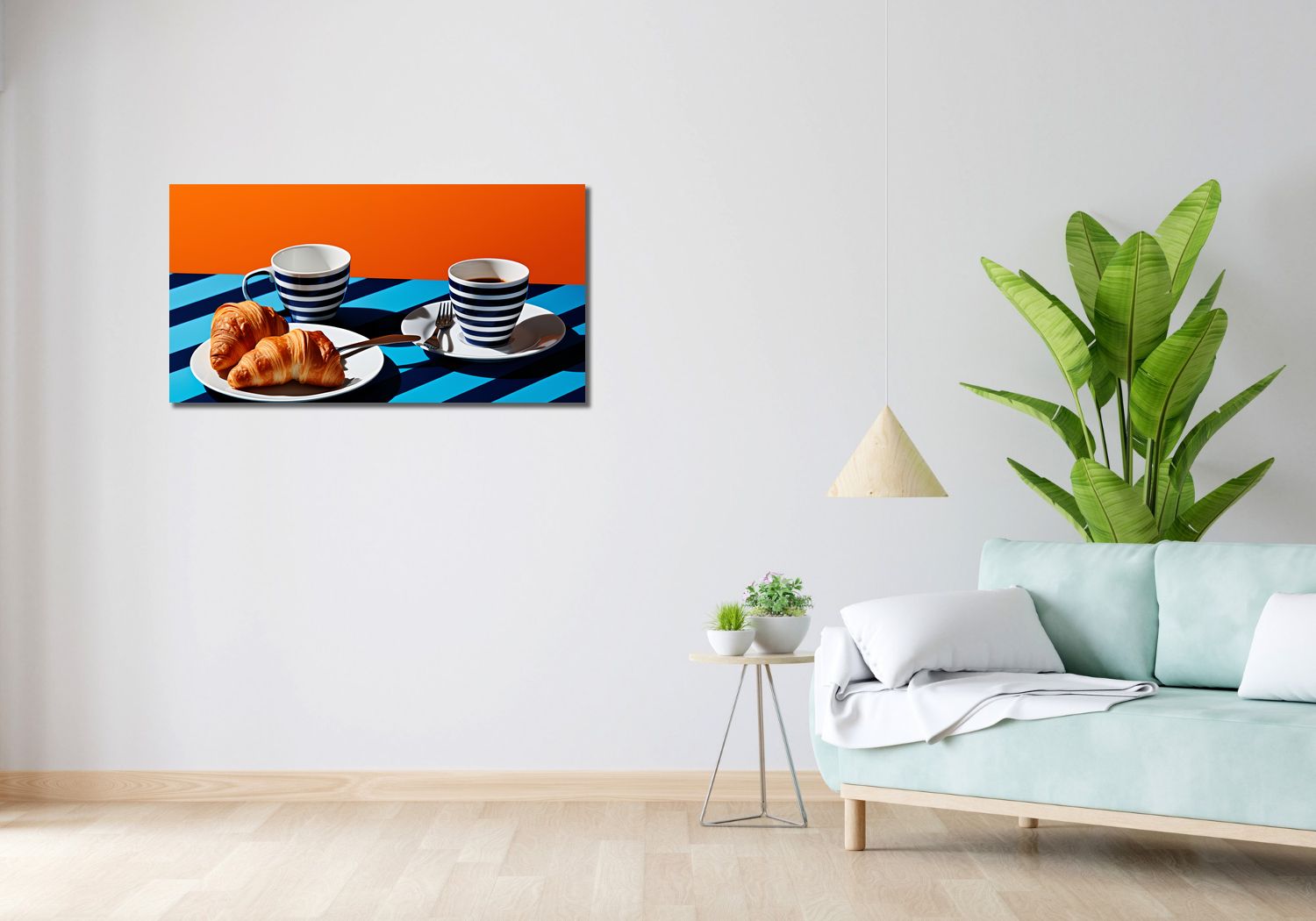 Obraz 100x50cm Croissanty