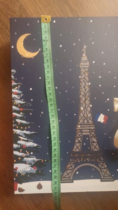 Przepiękny kalendarz adwentowy Pusty