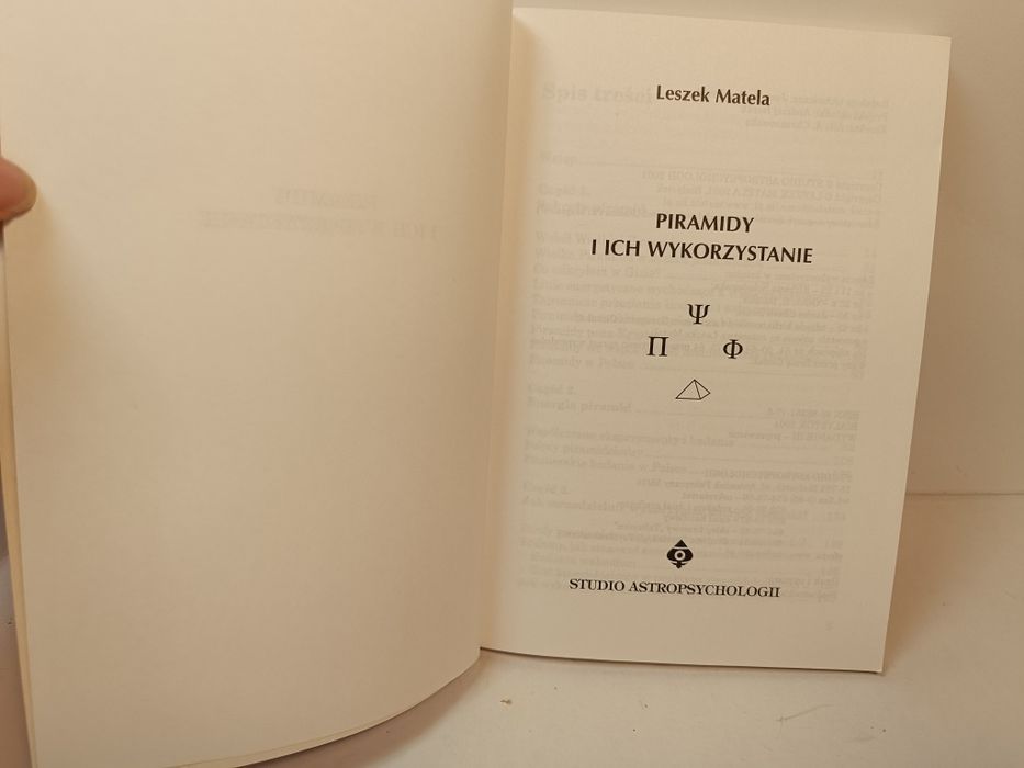 Piramidy i ich wykorzystanie Leszek Matela