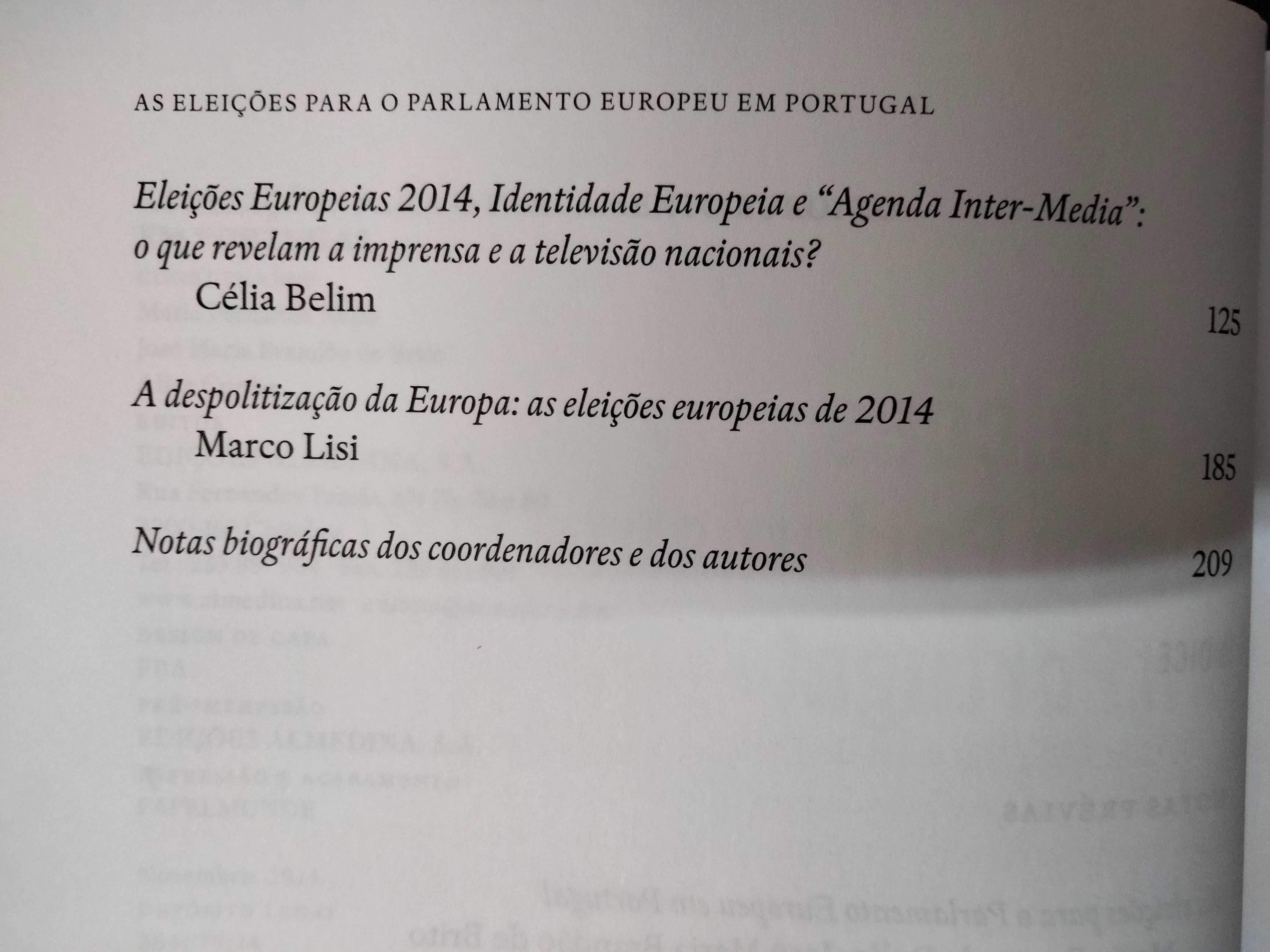 As Eleições Para o Parlamento Europeu em Portugal - Mª. Fernanda Rollo