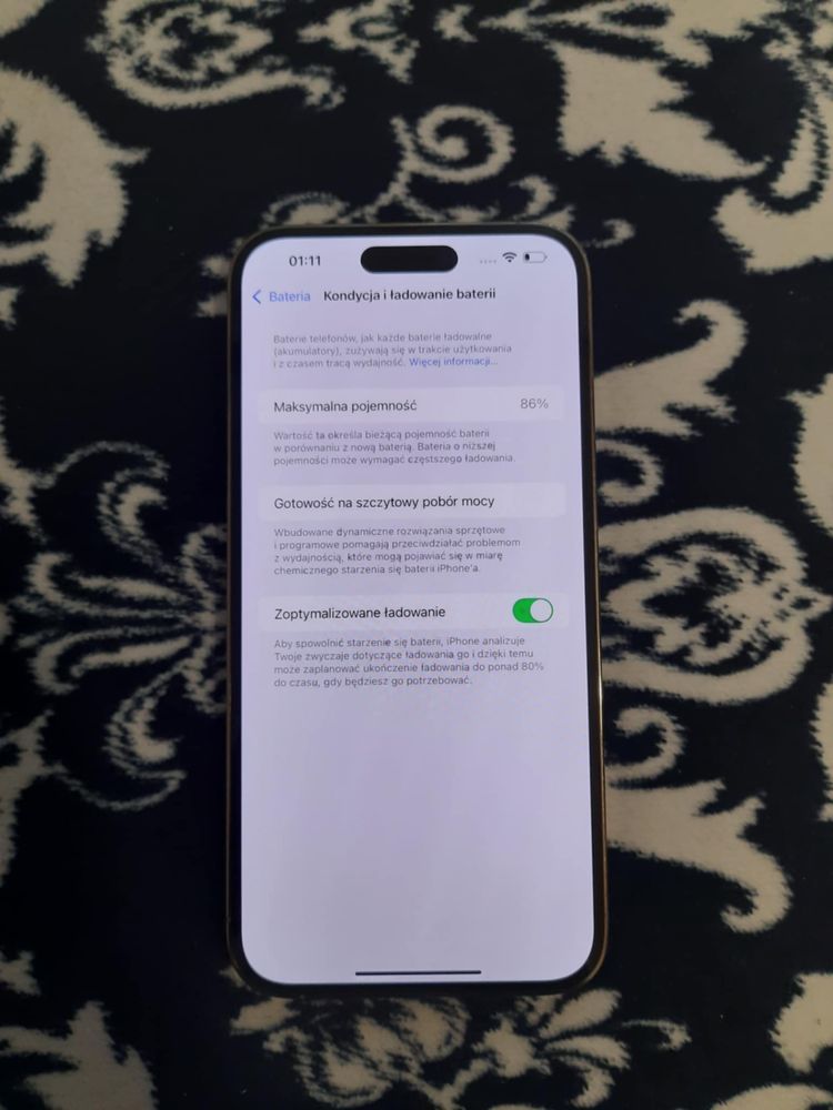 Iphone 14 pro max 128gb 86% kondycji bateri