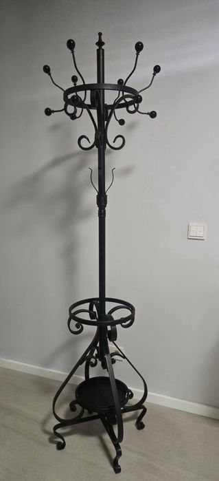 Wieszak stojący metalowy almi-decor
