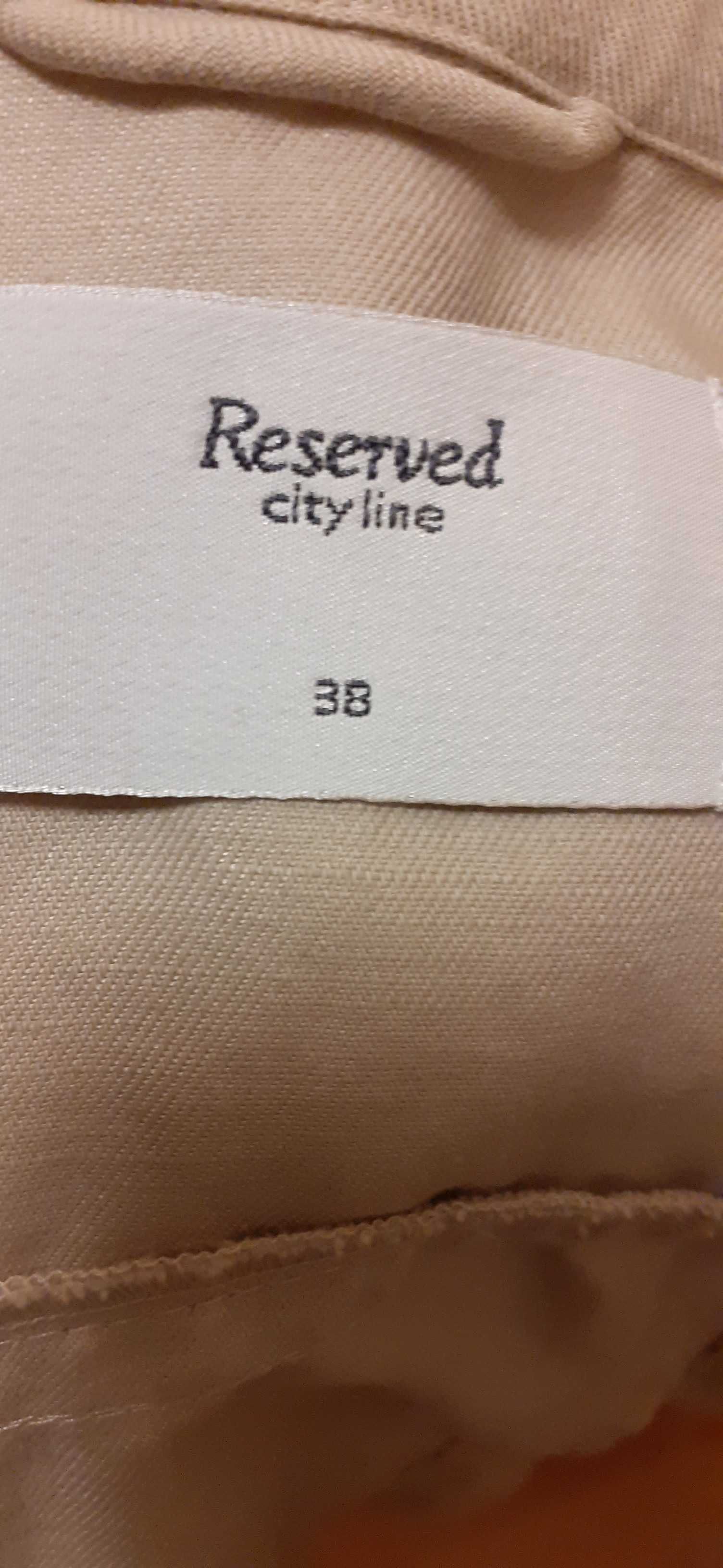 Żakiecik damski Reserwd 36 lniany